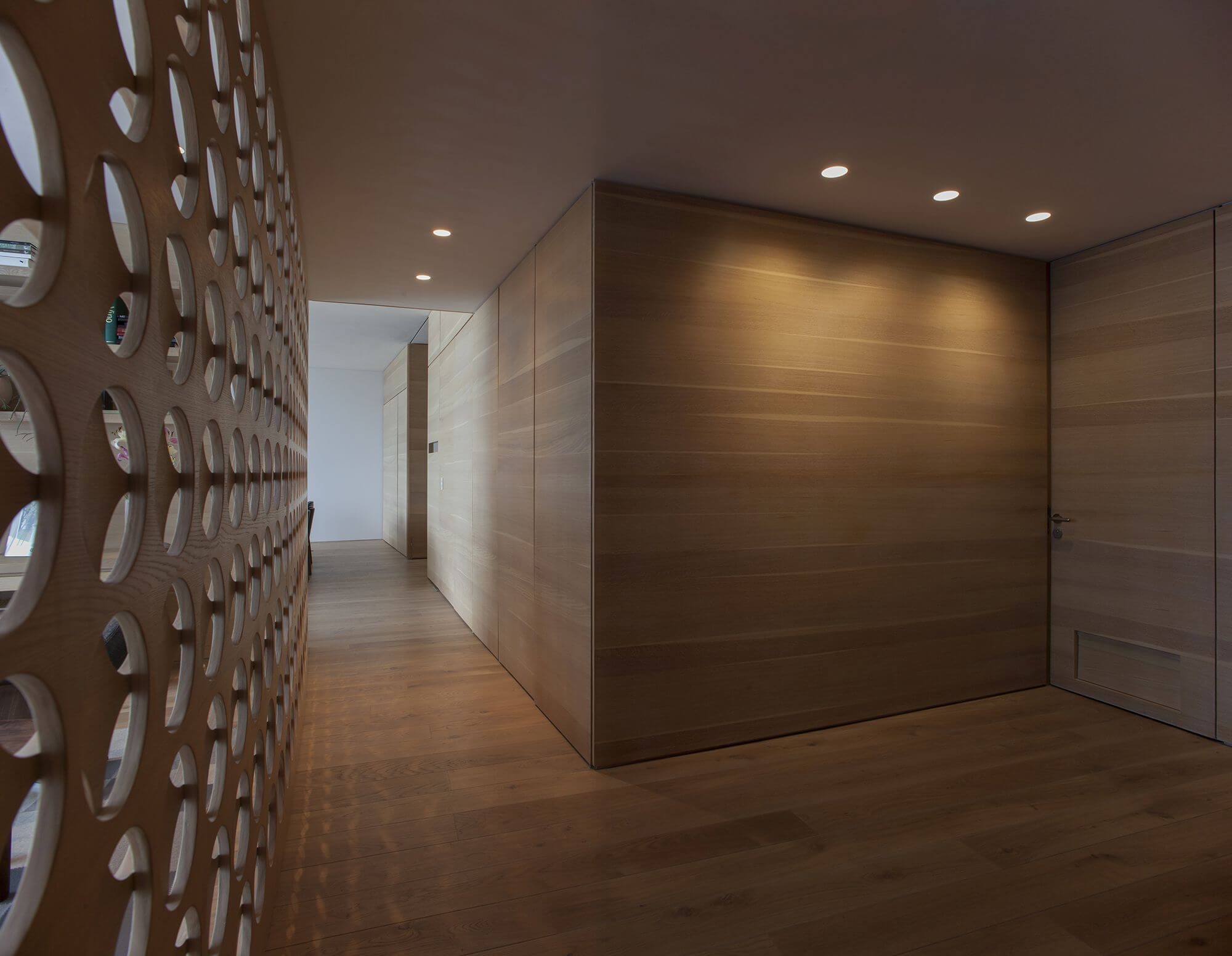 Wooden features throughout this Mexican private apartment is finished with Rubio Monocoat.