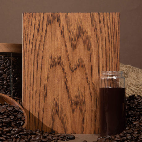 Oil Plus 2C Arabica is a hardwax oil wood stain and finish with deep, warm espresso browns and bold coffee-inspired richness.