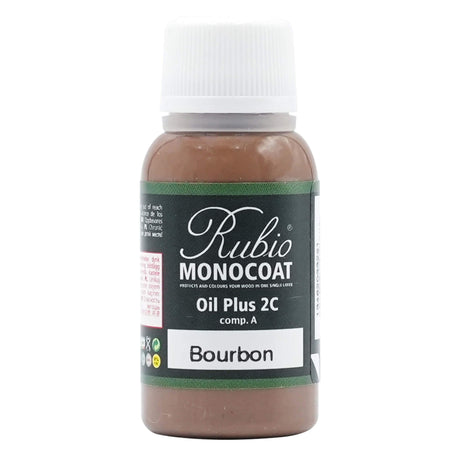 Rubio Monocoat Oil Plus 2C 20 Milliliter Bourbon