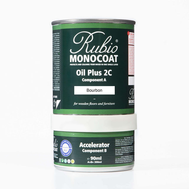 Rubio Monocoat Oil Plus 2C 390 Milliliter Bourbon