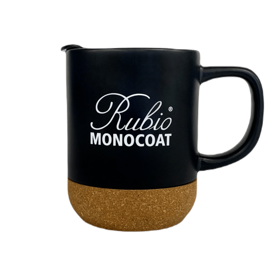 Rubio Monocoat coffee mug front view