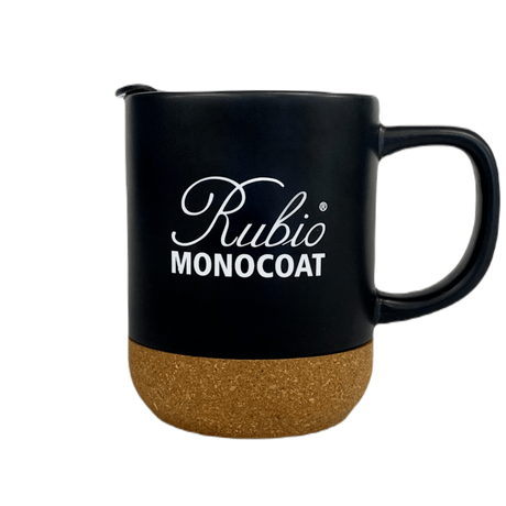 Rubio Monocoat coffee mug front view