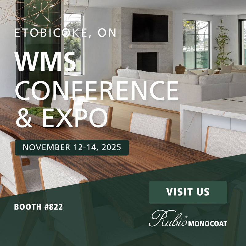 Rubio Monocoat Canada is exhibiting at WMS Conference and Expo November 12-14, 2025 in Etobicoke, ON.